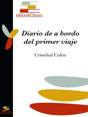 cover image of Diario de a bordo del primer viaje (Anotado)